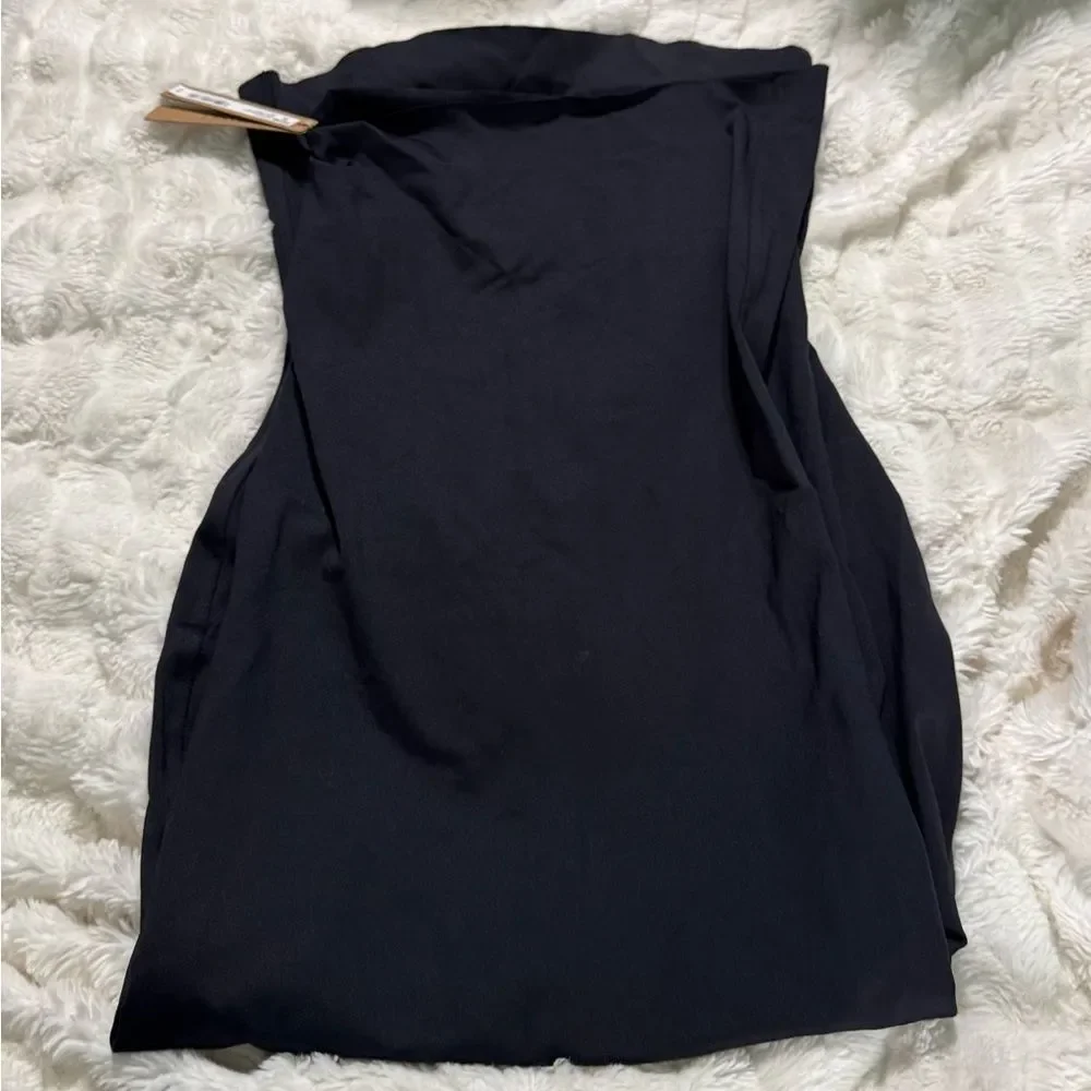 Classic Swim Convertible Tube Dress Obsidian small
